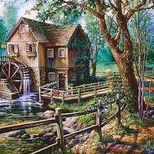 Схема вышивки «Природа»