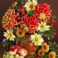 Схема вышивки «БУКЕТ ЦВЕТОВ»