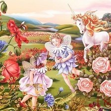 Схема вышивки «Сказка»