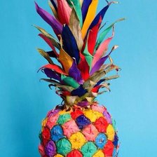 Схема вышивки «Ананас»