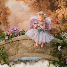 Схема вышивки «Ангелочек»