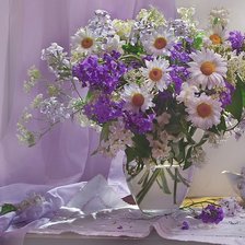 Схема вышивки «Полевые цветы»