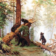 Схема вышивки «Шишкин»