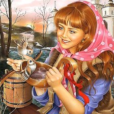 Схема вышивки «сказка»