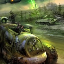 Схема вышивки «Сердце зоны»