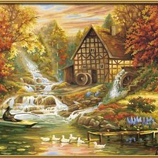 Схема вышивки «Природа»