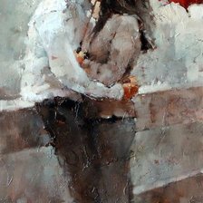 Схема вышивки «ПОД ЗОНТОМ»