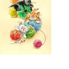 Схема вышивки «Банда котят /худ. Юлия Корякина/»