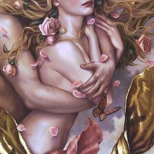 Схема вышивки «Он и она»