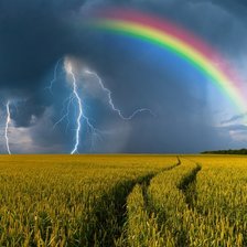 Схема вышивки «Гроза»