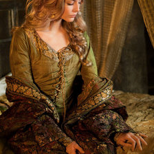 Схема вышивки «Леди»