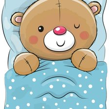 Схема вышивки «мишка»