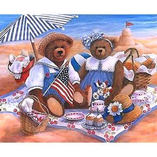 Схема вышивки «Детская»