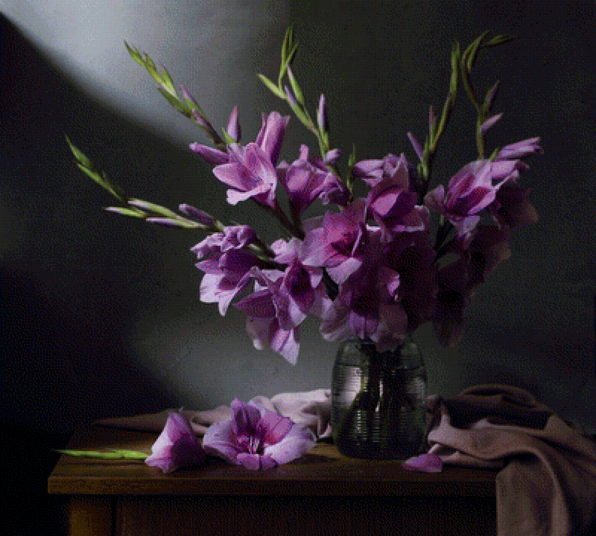 Гладиолусы - предпросмотр