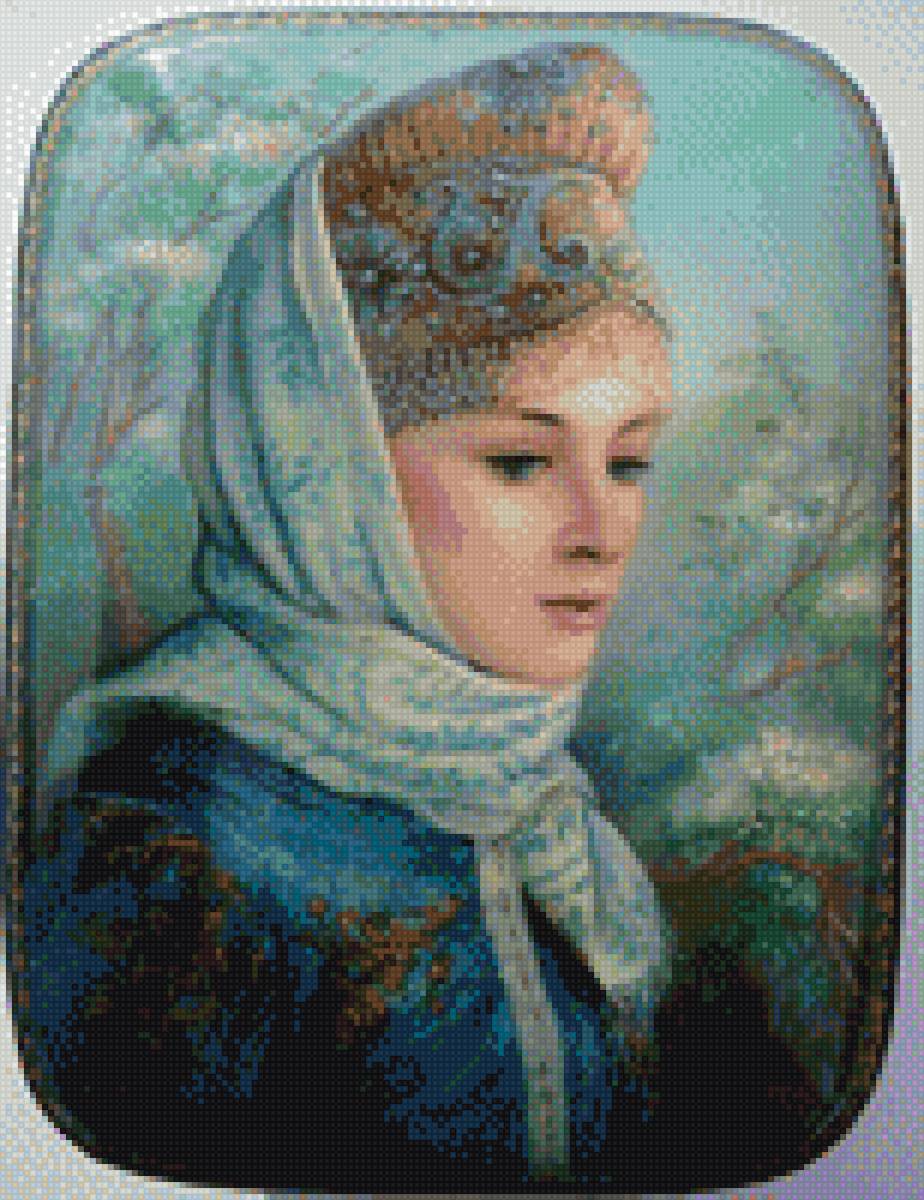 снегурочка - снегурочка, девушка, славянка - предпросмотр