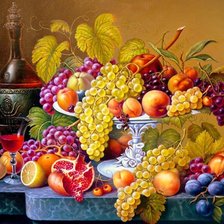 Fruit Inside The Basket.