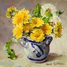 Схема вышивки «ОДУВАНЧИКИ»