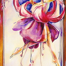 Схема вышивки «Девушка»