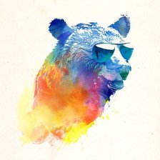 Схема вышивки «мишка»