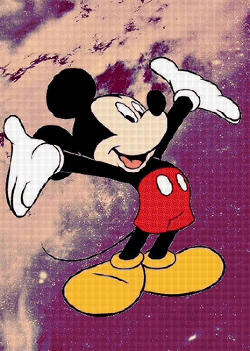 микки маус - арт, микки маус, фантастика, космос, микки, дисней - предпросмотр