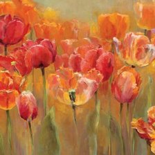 Схема вышивки «ТЮЛЬПАНЫ»