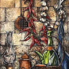 Схема вышивки «натюрморт»