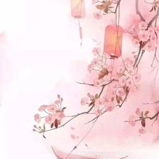 Схема вышивки «Розовые тона»