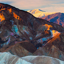 Схема вышивки «горы»