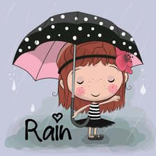 Схема вышивки «девочка»