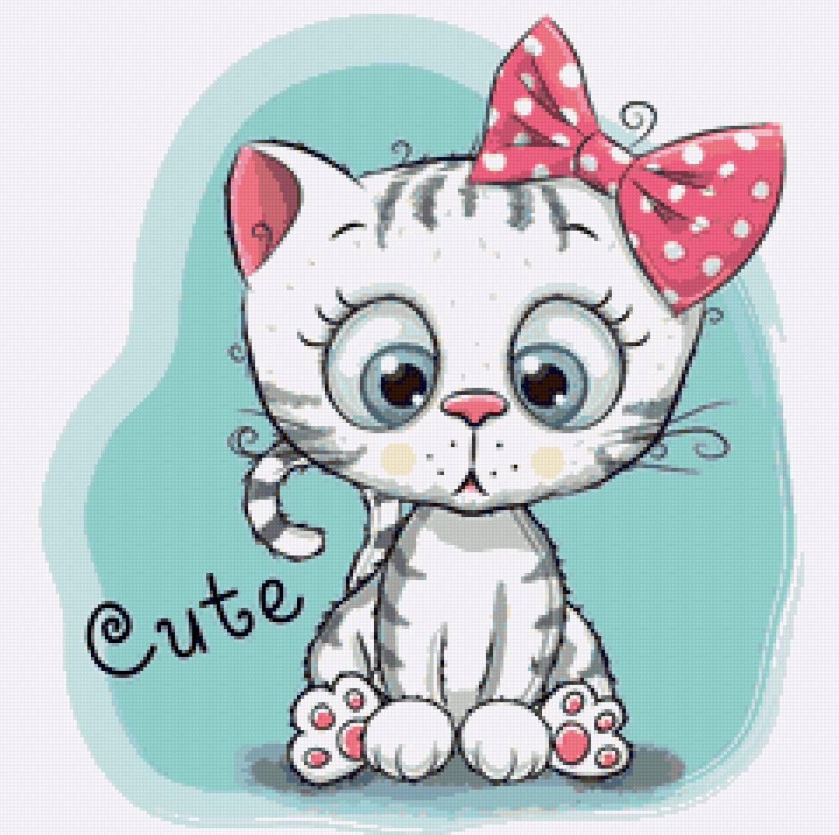 милая кошечка - предпросмотр