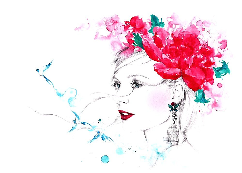 акварель - оригинал