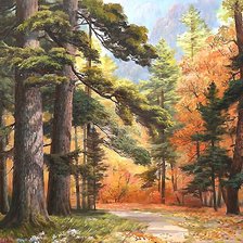 Схема вышивки «картина»