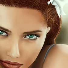 Схема вышивки «ragazza 2»