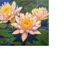 Схема вышивки «Лотос 1»