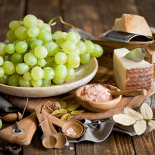 Схема вышивки «Виноград»