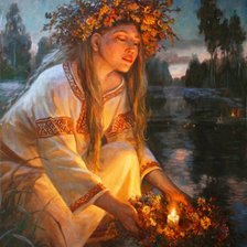 Схема вышивки «иван купала»