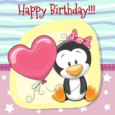 Схема вышивки «пингвинчик»