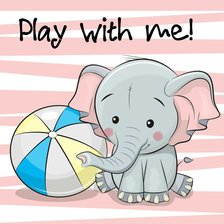 Схема вышивки «слоник»