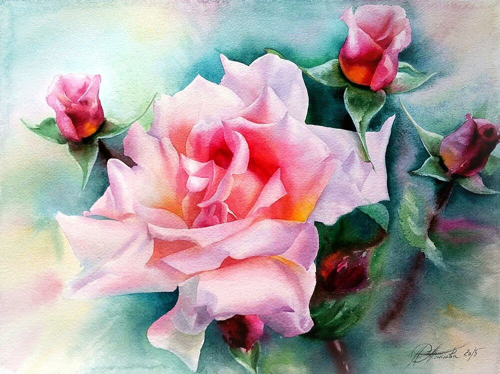 Роза - оригинал