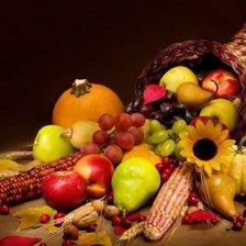 Схема вышивки «рог изобилия»