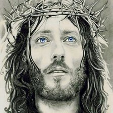 Схема вышивки «Gesù»