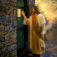 Схема вышивки «Иисус»