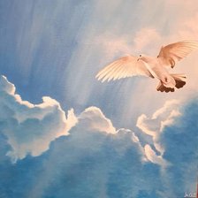 Схема вышивки «небо»