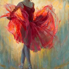 Схема вышивки «baletnica»