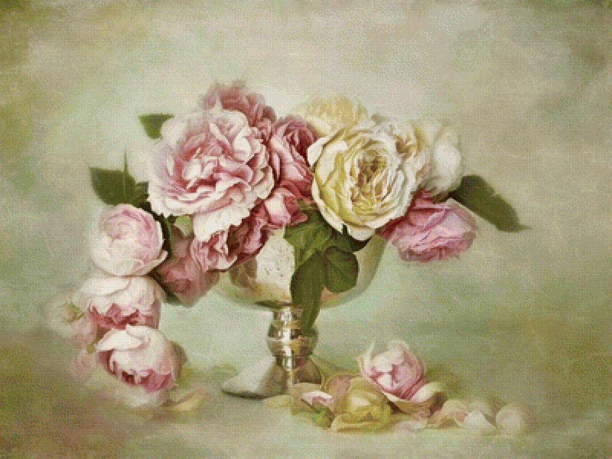 Цветы - натюрморт, букет, цветы - предпросмотр