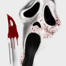 Схема вышивки «Horroe Scream»