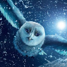 Схема вышивки «Сова»