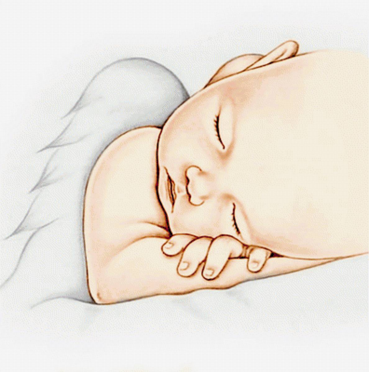 Baby angel color - angel - предпросмотр