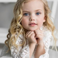 Схема вышивки «девочка»