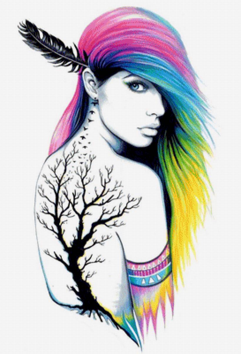 Donna tattoo color - donna color - предпросмотр